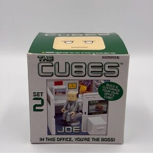 2005 The Cubes Joe Figure By Accoutrements Vintage Boxed Action Figure